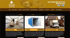 Desktop Screenshot of davidalexanderlogistics.co.uk